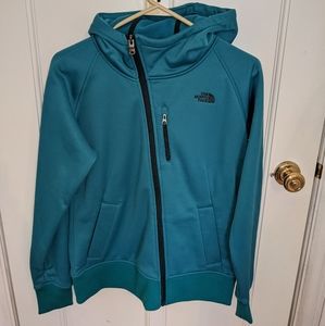 North Face Cowells Hooded Asymmetrical Zip Up Jacket